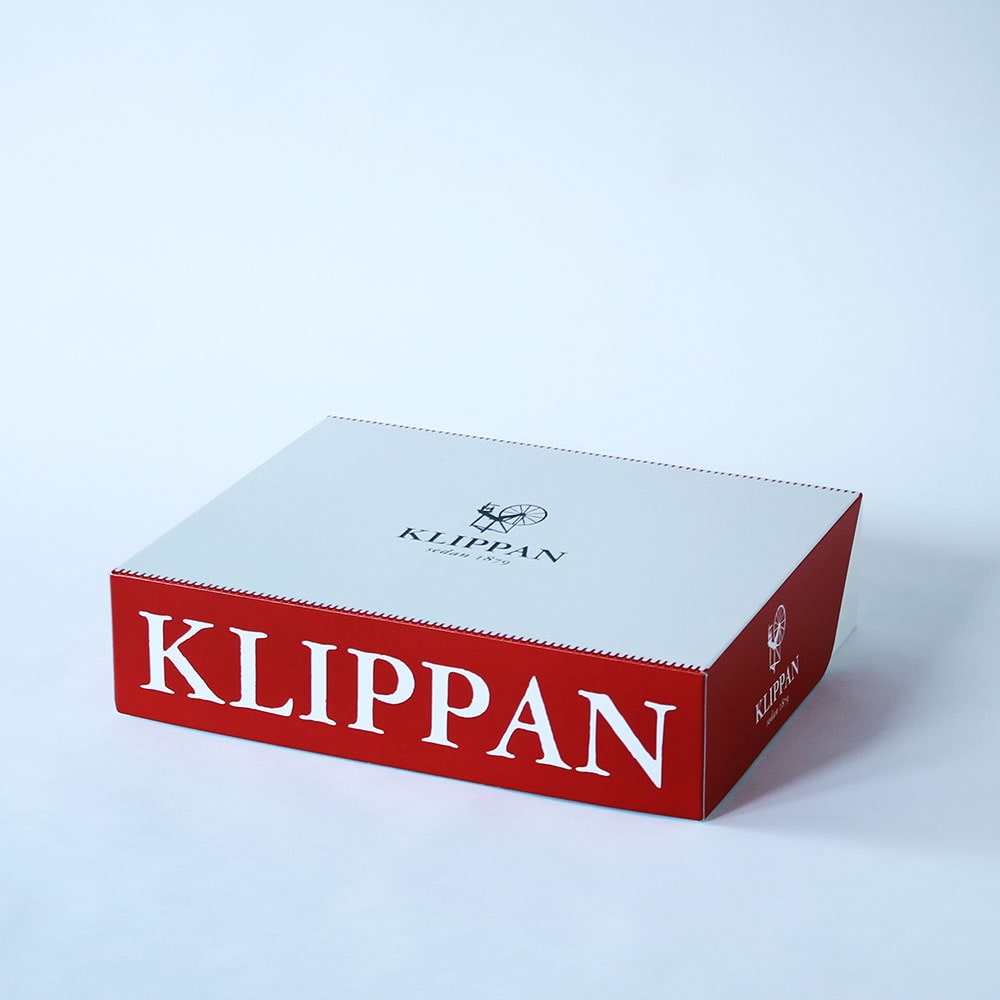 KLIPPAN/クリッパン　スロー　BOSQUET　グレー/ホワイト