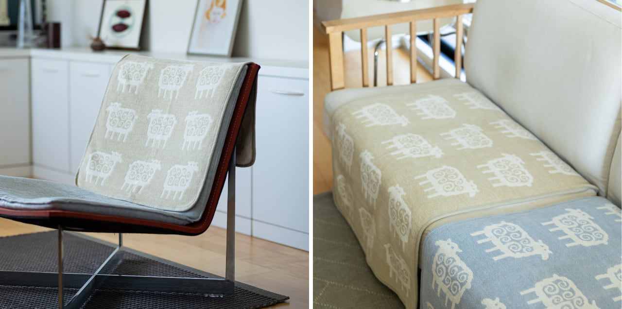 KLIPPAN ミニブランケット活用術10選 ー赤ちゃん・ひざ掛け