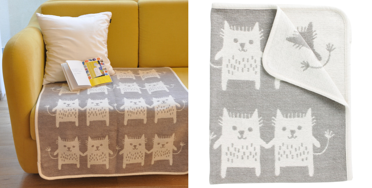 KLIPPAN ミニブランケット活用術10選 ー赤ちゃん・ひざ掛け