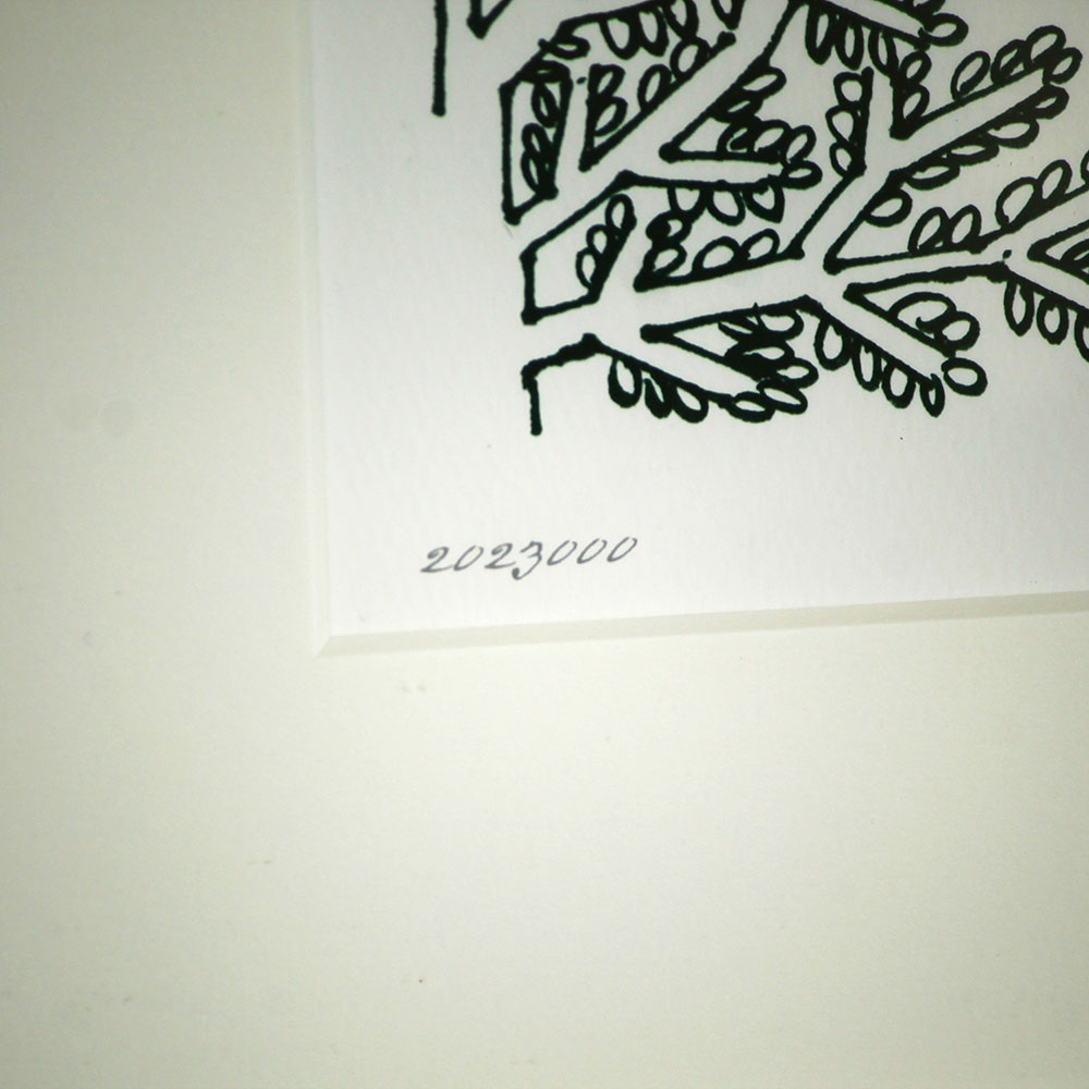 Poster rabbits play,birds rest -forest- 23 A3 | サステナブル