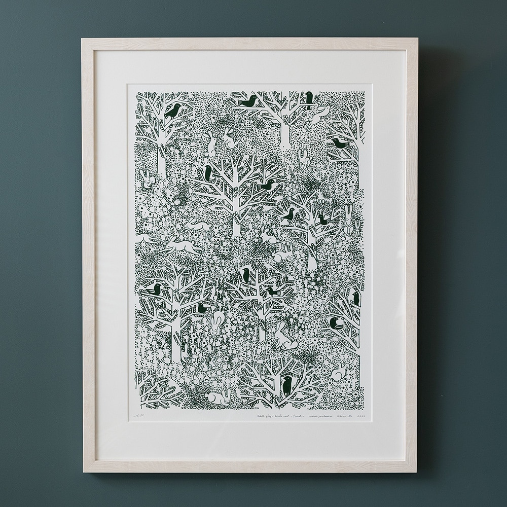 Faces in the forest 森の仲間たち : postcard b… Faces in the forest 森の仲間たち : postcard b…(原発事故の
