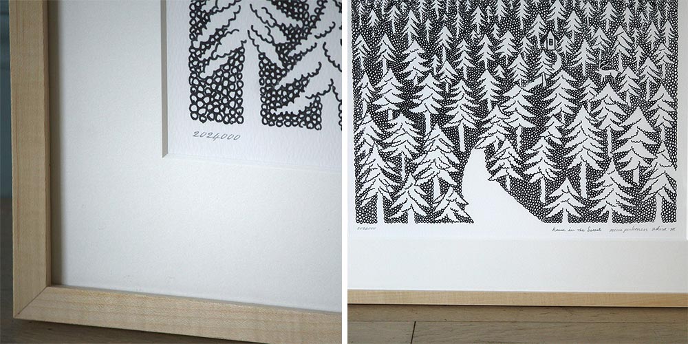 Poster HOUSE IN THE FOREST 24 A2 | サステナブルショップ エ