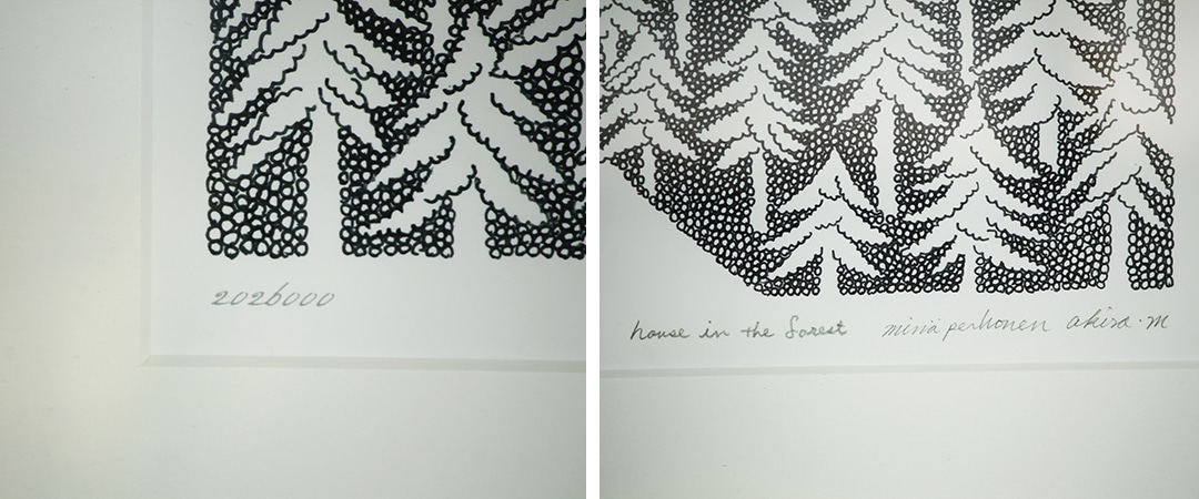 Poster HOUSE IN THE FOREST 26 A3 | サステナブルショップ エ