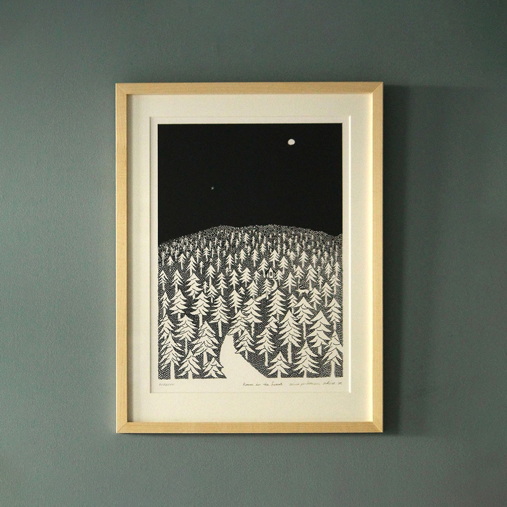 Poster HOUSE IN THE FOREST 24 A2 | サステナブルショップ エ