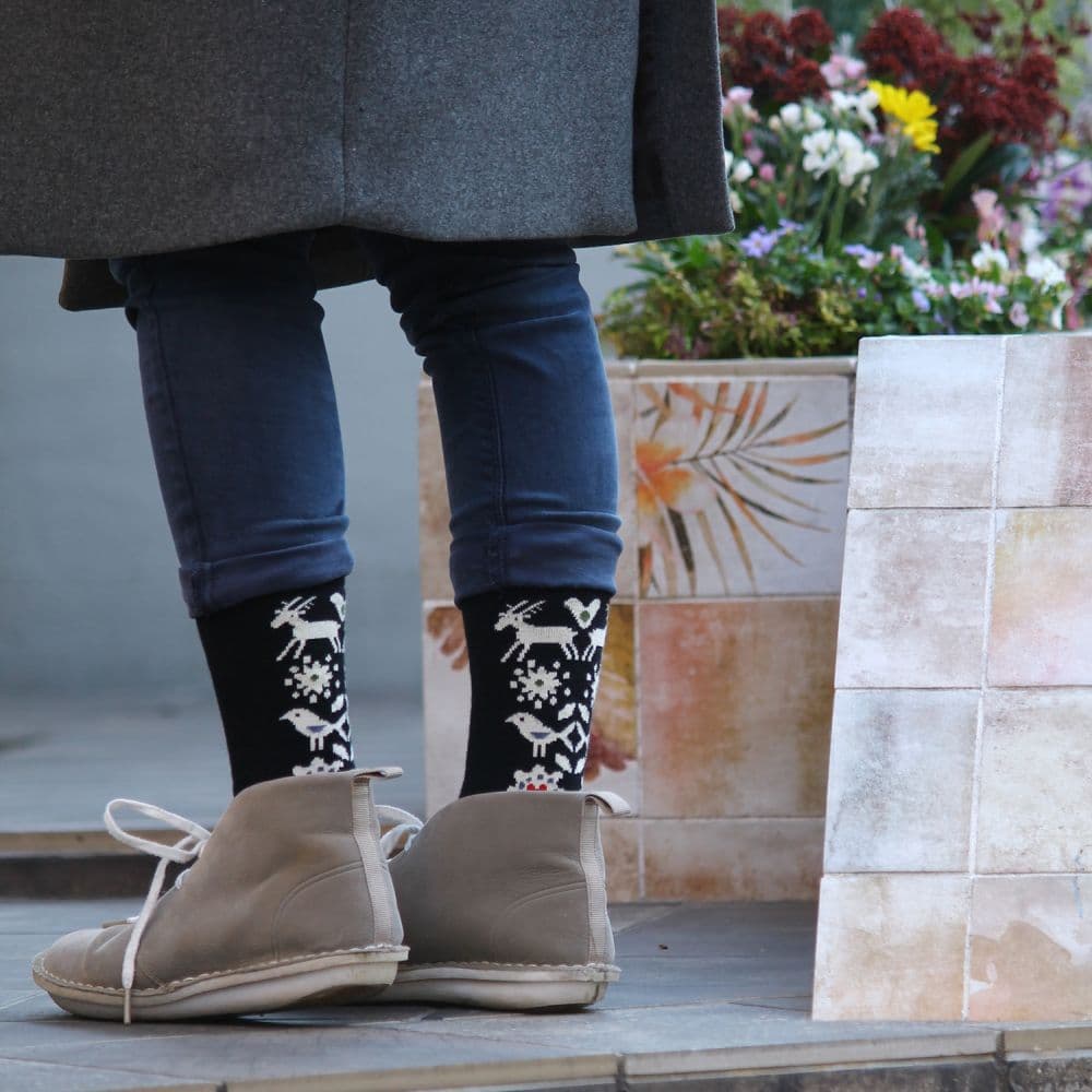 レディース］ Bengt&Lotta/ベングト＆ロッタ ソックス バード