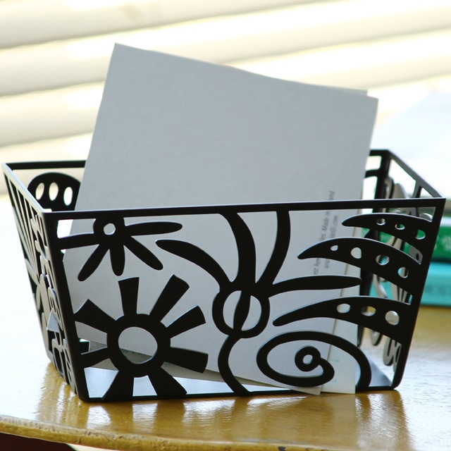 Bengt&Lotta / ベングト＆ロッタ アイアンボックス フローラ ブラック