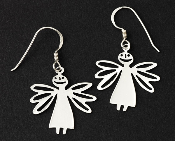 Bengt&Lotta / ベングト＆ロッタ ピアス エンジェルミニ シルバー 