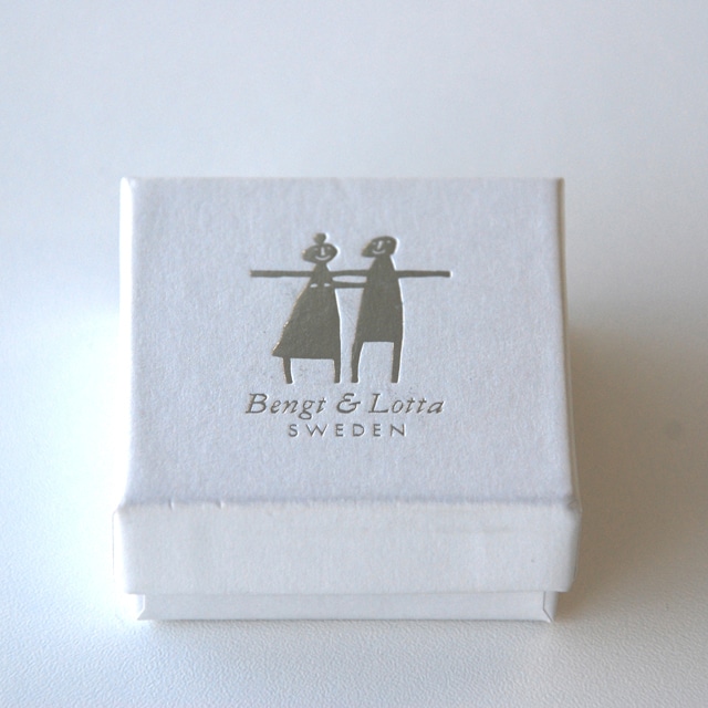 Bengt&Lotta / ベングト＆ロッタ ピアス ドット ブラック 