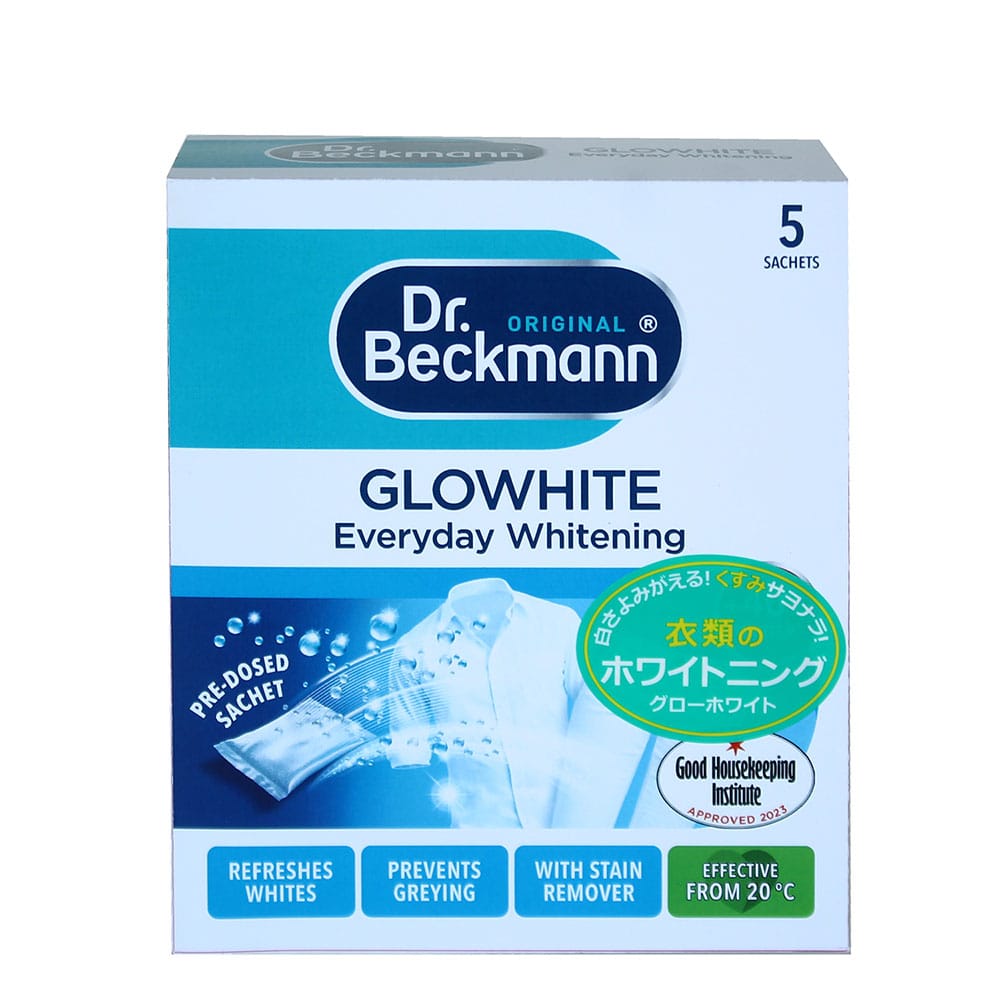Dr. Beckmann/ドクター ベックマン　グローホワイト 蛍光増白剤（酸素系漂白剤）　5包入り