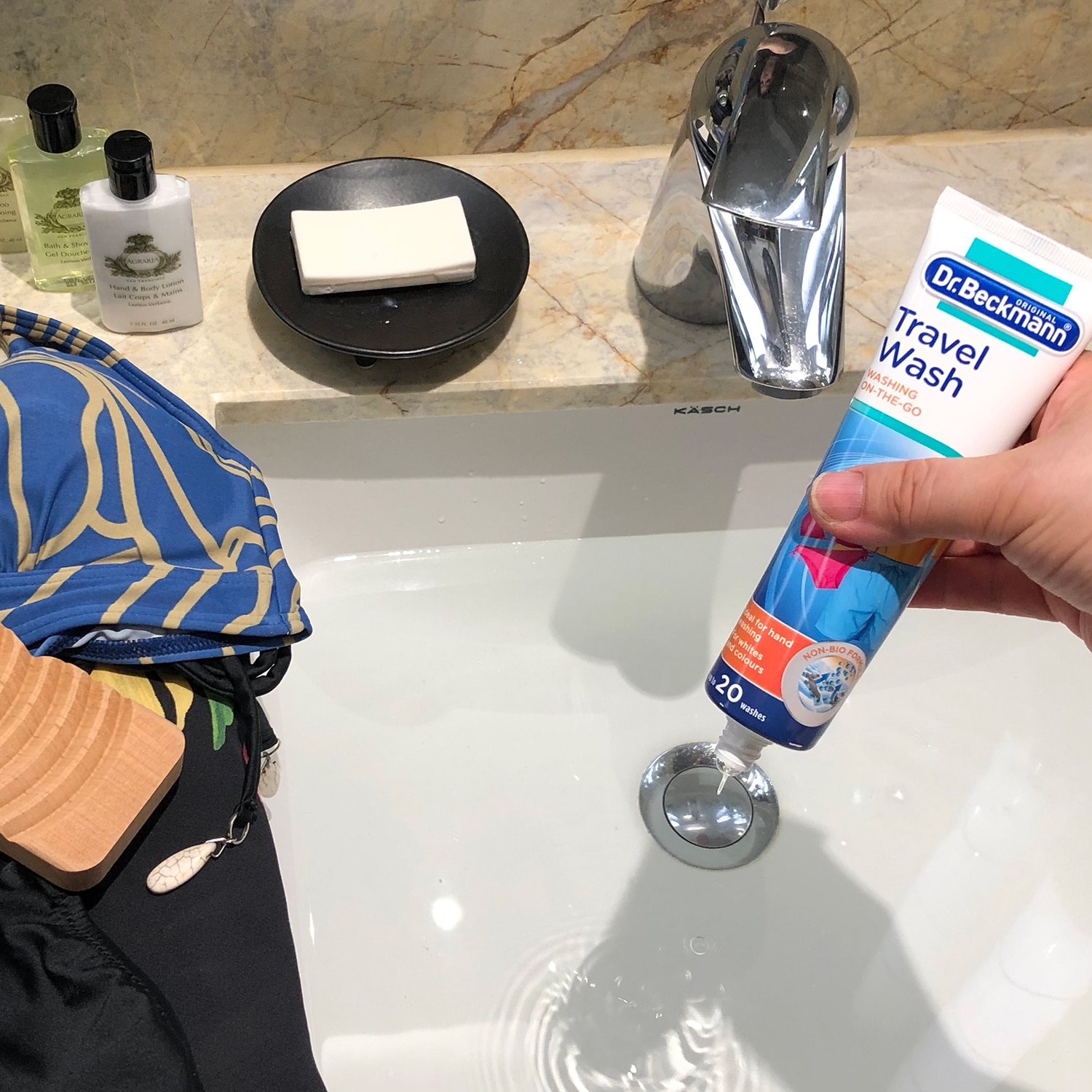 Dr Beckmann ドクター ベックマン トラベルウォッシュ 旅行用洗濯洗剤 エコンフォートハウス Ecomforthouse Klippan クリッパン 総輸入元