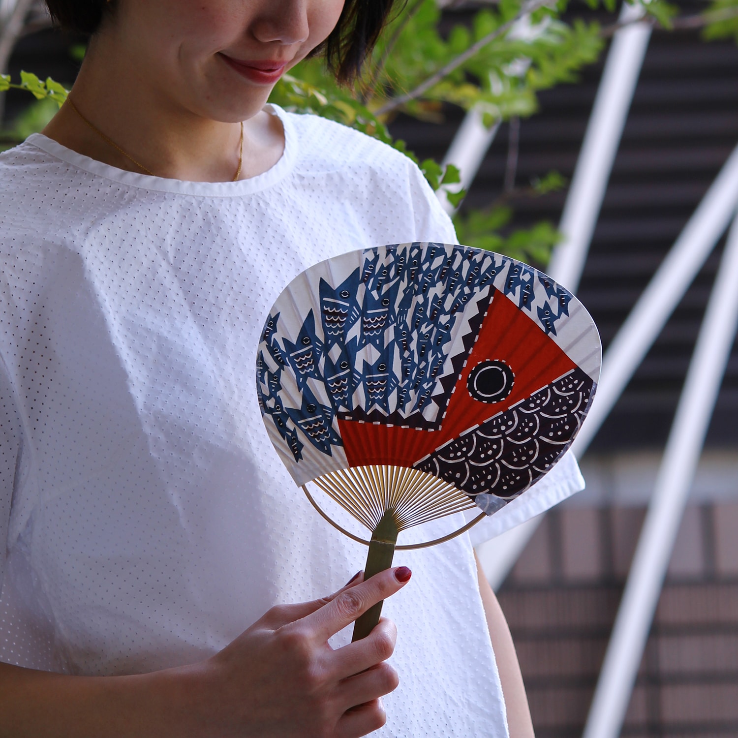 kata kata/カタカタ 丸亀うちわ ぎょぐん | エコンフォートハウス ecomfortHouse｜KLIPPAN（クリッパン）総輸入元