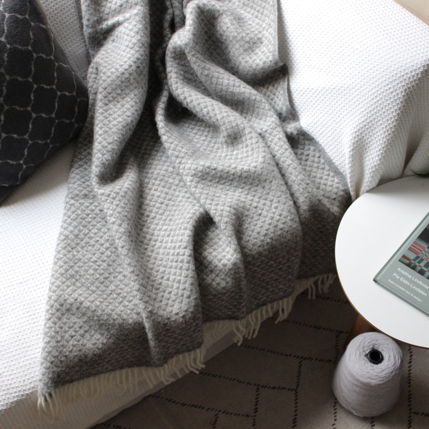 KLIPPAN/クリッパン スロー ルクソール グレー | サステナブルショップ