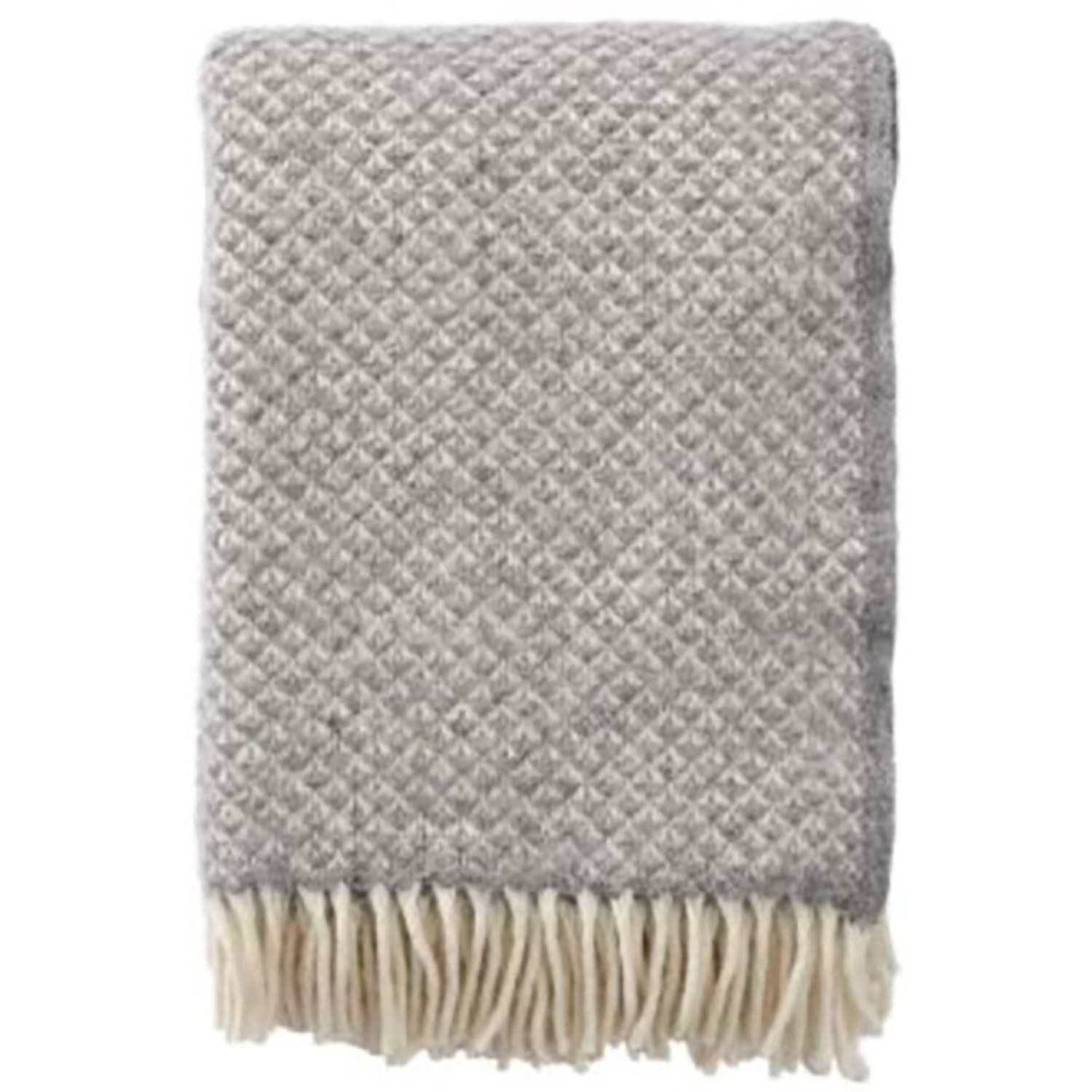 KLIPPAN/クリッパン スロー ルクソール グレー | サステナブルショップ