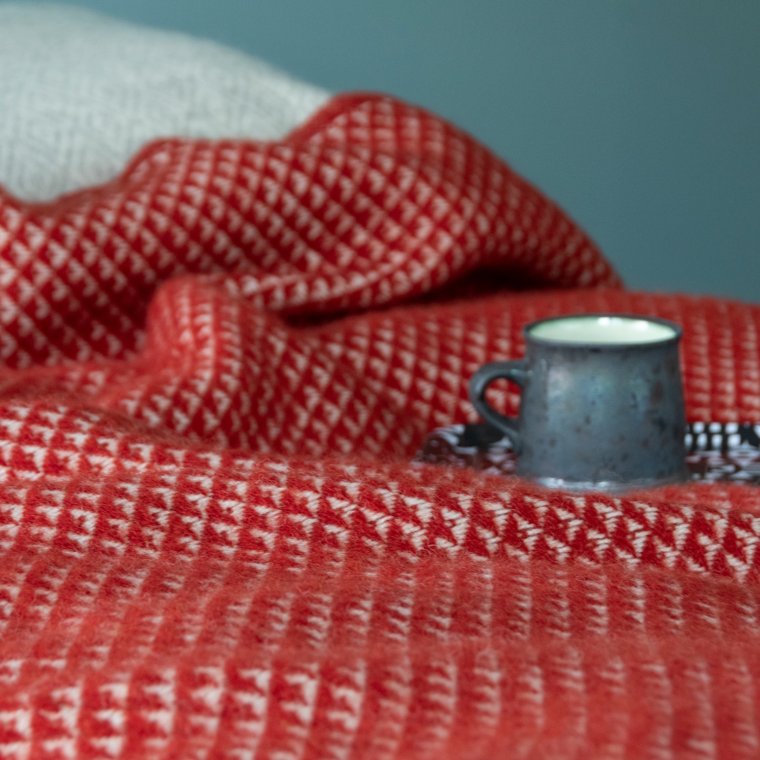 KLIPPAN/クリッパン スロー ルクソール レッド | サステナブルショップ