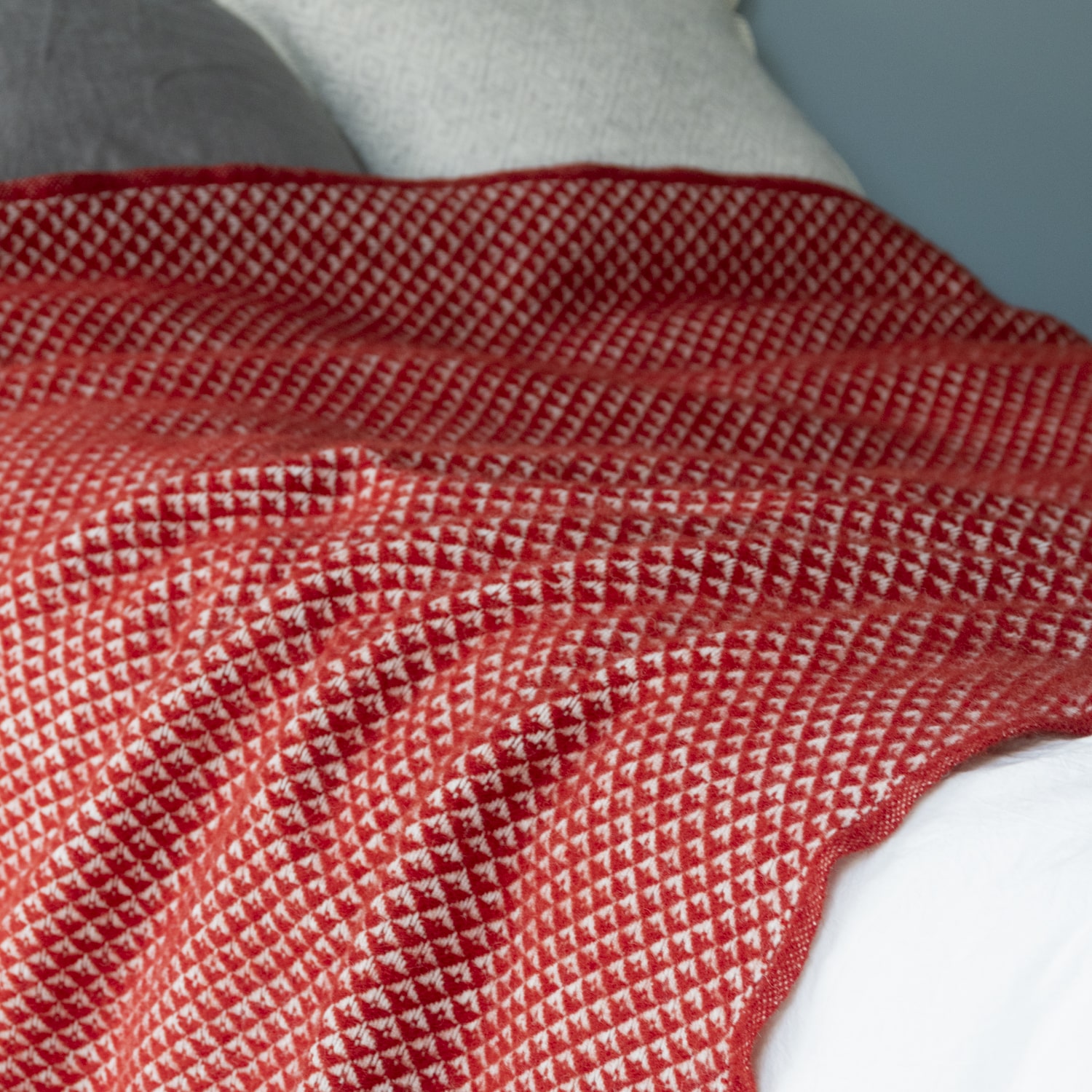 KLIPPAN/クリッパン スロー ルクソール レッド | サステナブルショップ