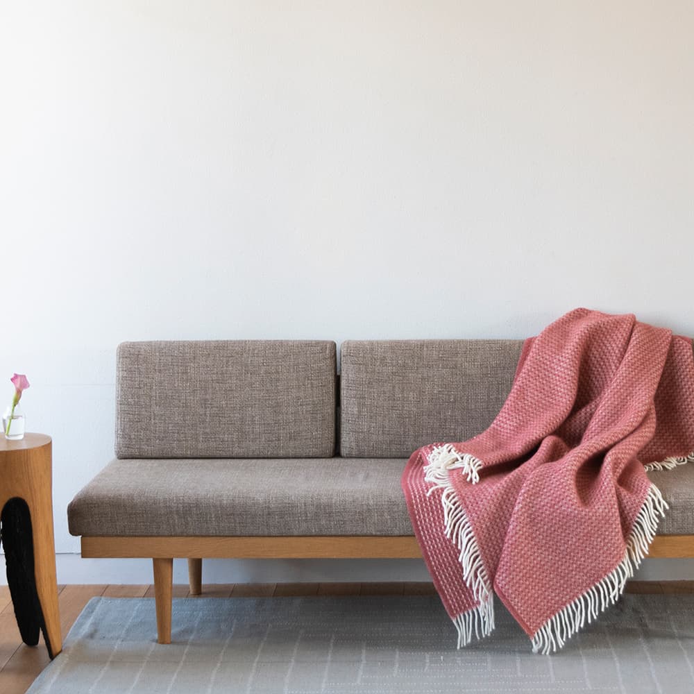 KLIPPAN/クリッパン エコウール スロー ダイアモンド レッド