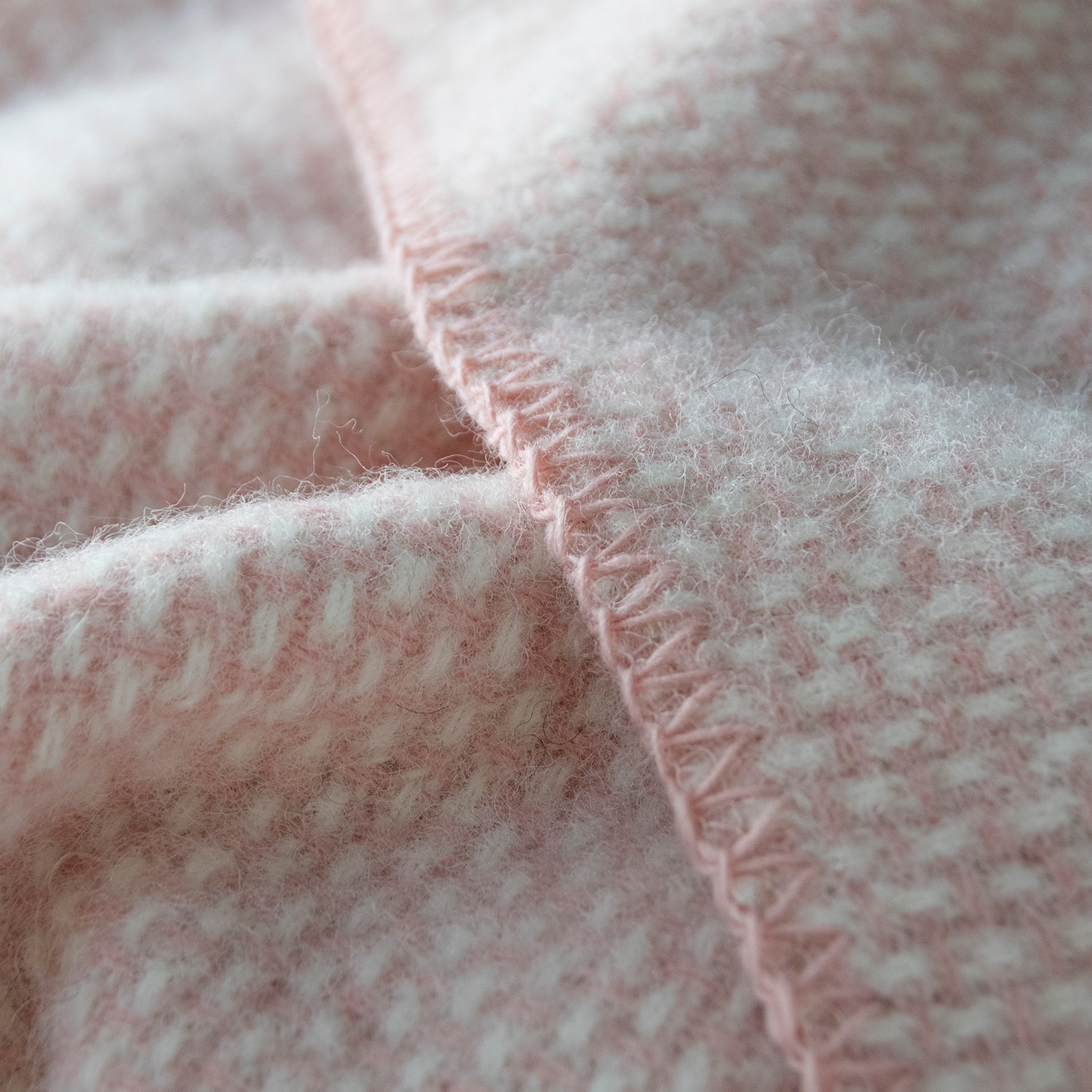 KLIPPAN/クリッパン ウール ミニスロー ドミノ ピンク | サステナブル