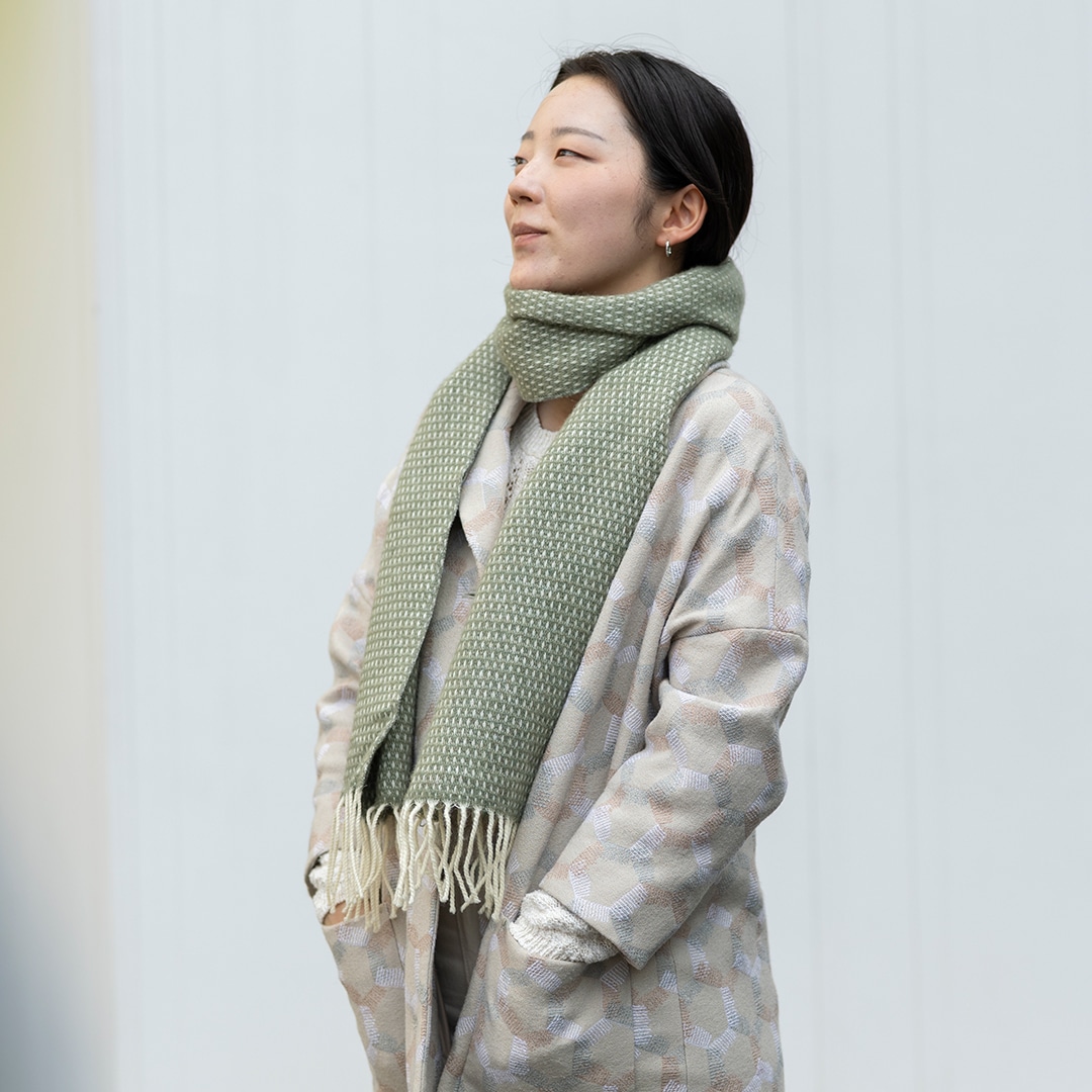 KLIPPAN/クリッパン メリノウール ロングマフラー HUGO（ヒューゴ