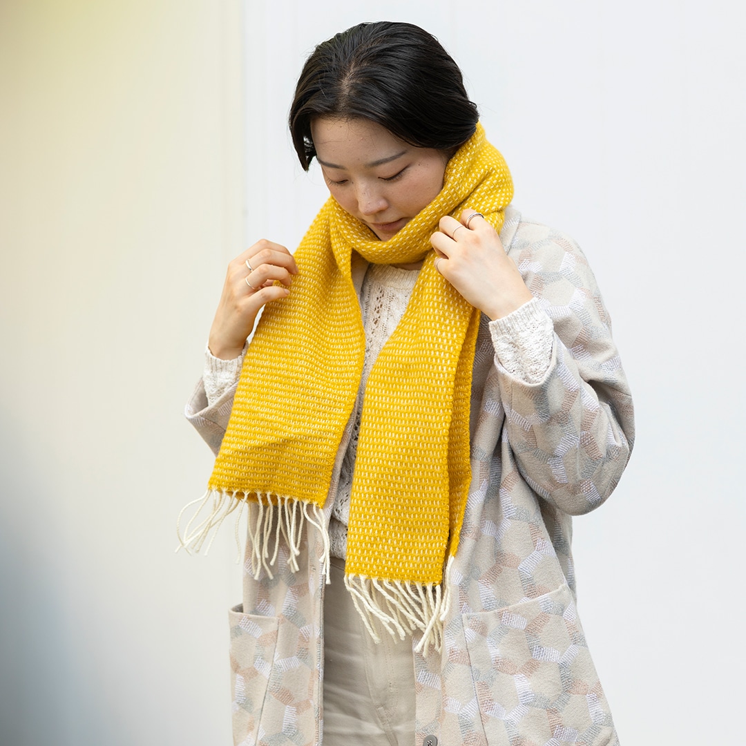 KLIPPAN/クリッパン メリノウール ロングマフラー HUGO（ヒューゴ