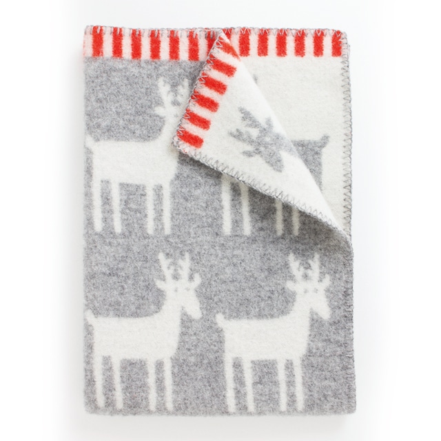 KLIPPAN クリッパンウールトナカイブランケット