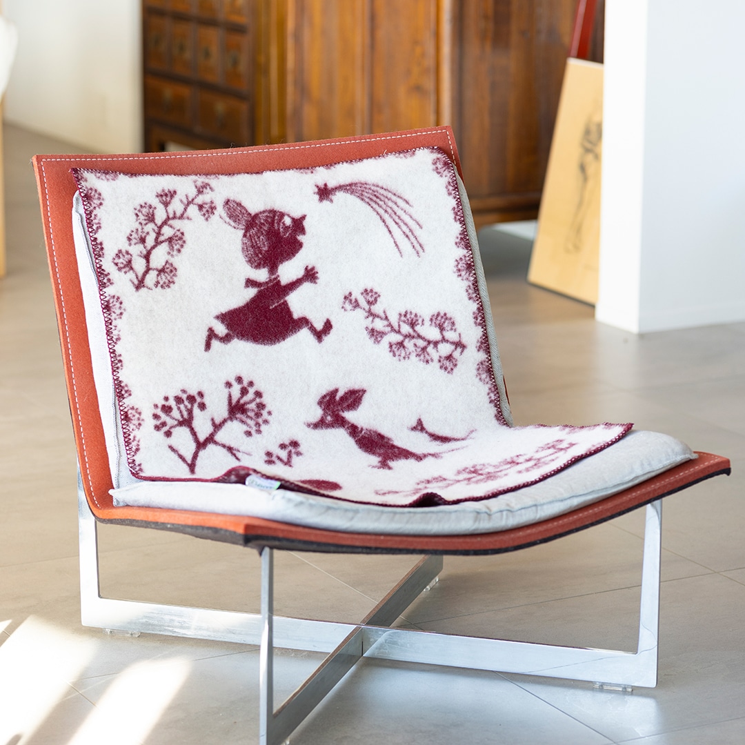 KLIPPAN/クリッパン エコウール ウール ミニブランケット ムーミン