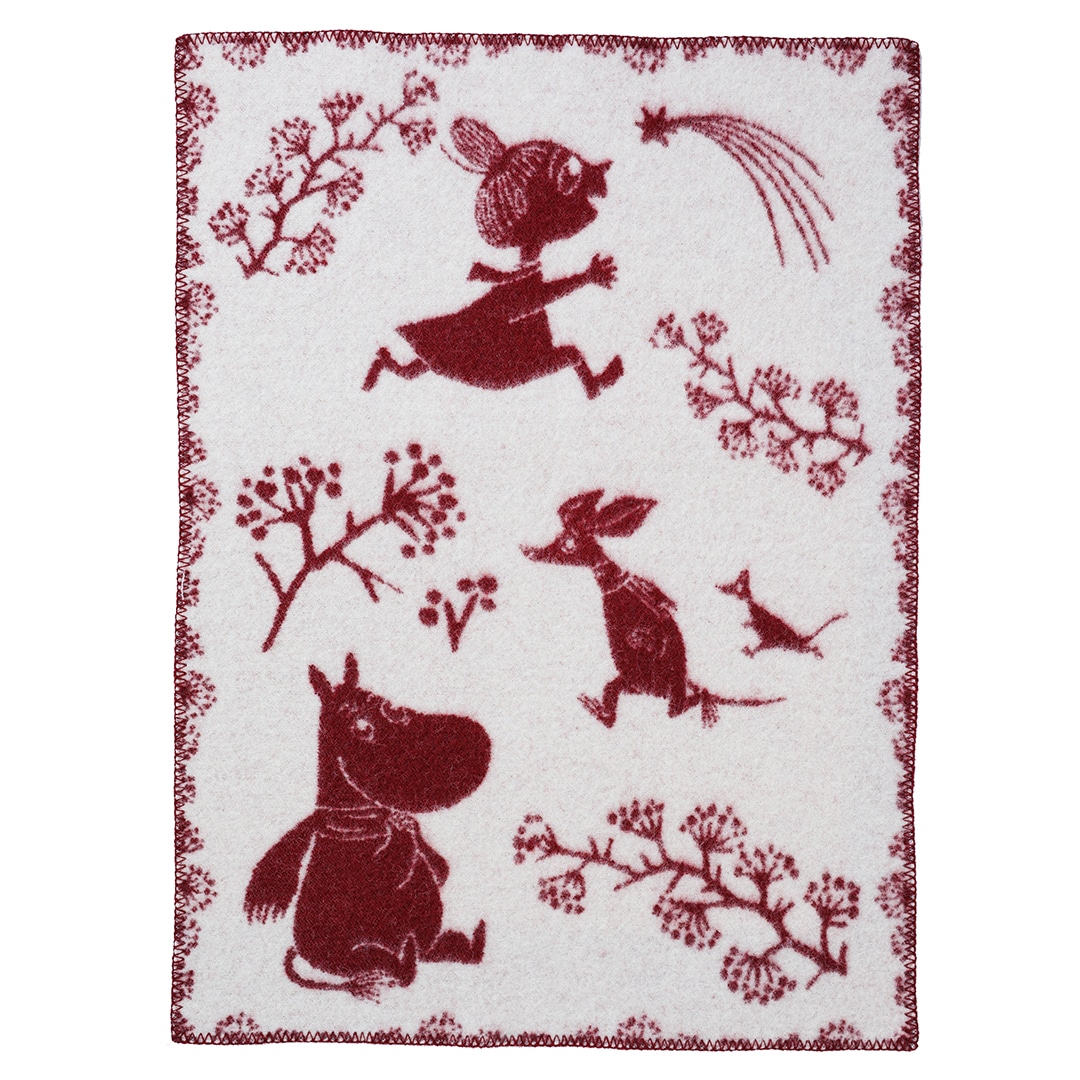 KLIPPAN/クリッパン エコウール ウール ミニブランケット ムーミン