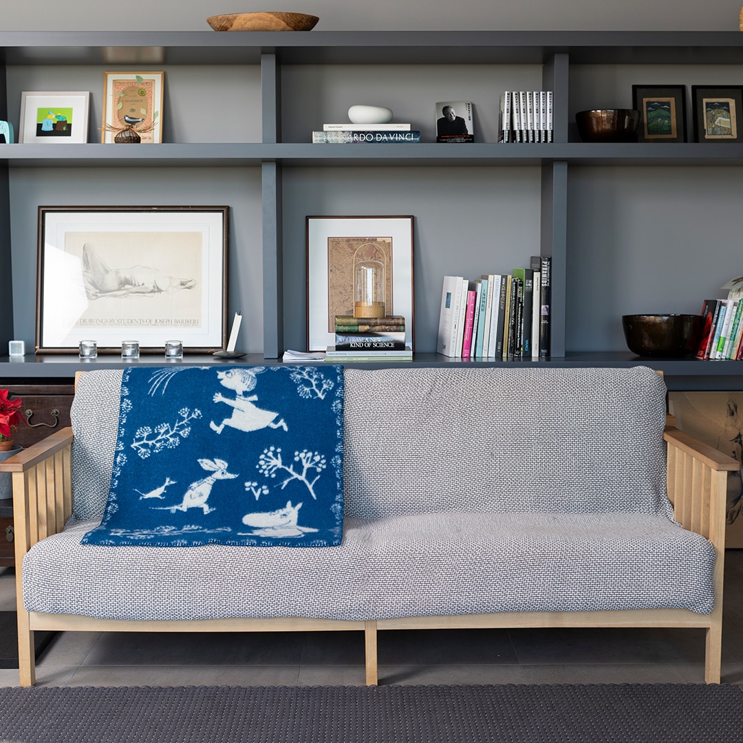 KLIPPAN/クリッパン エコウール ウール ミニブランケット ムーミン