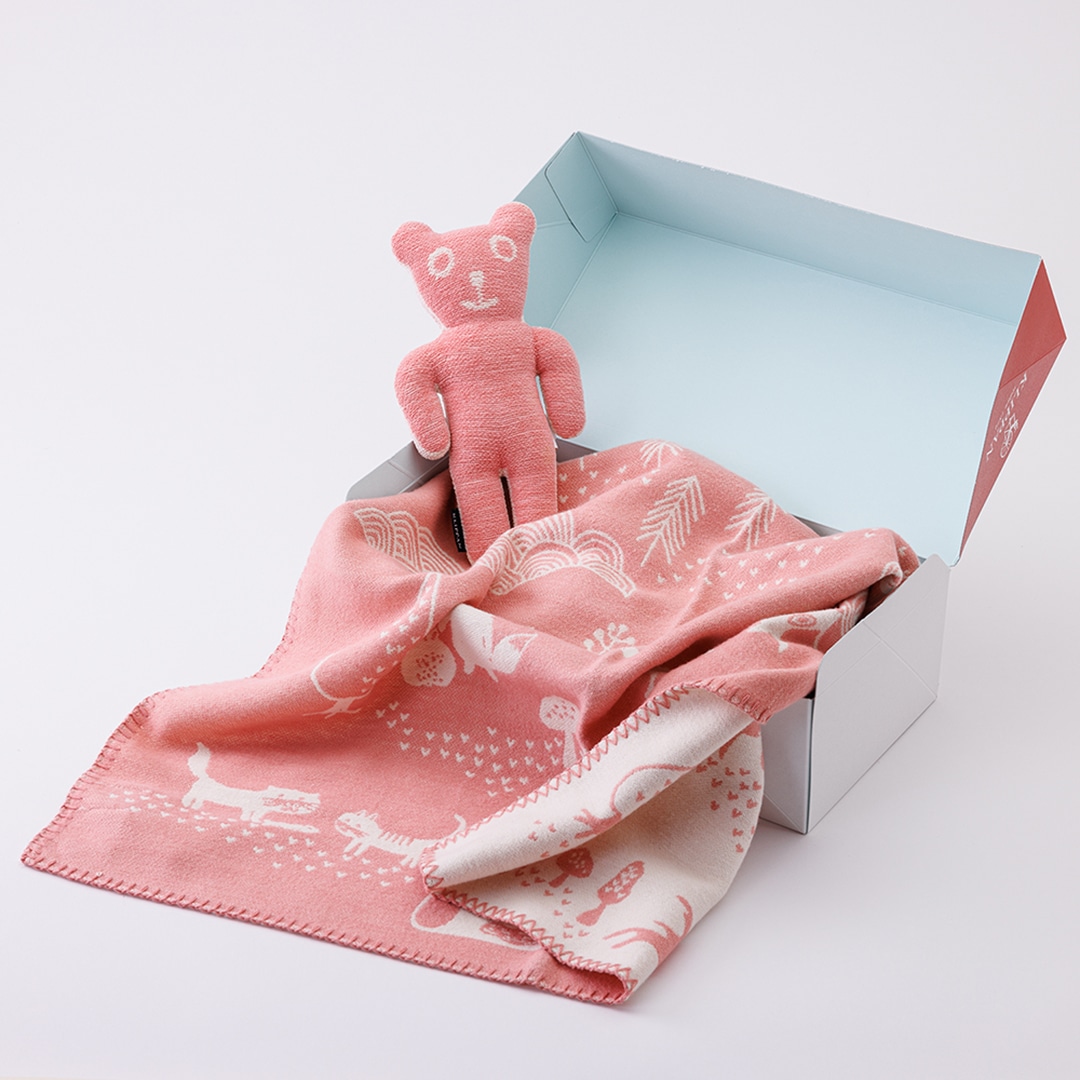 楽天市場】【日本未発売】KLIPPAN CHENILLE COTTON MINI BLANKET