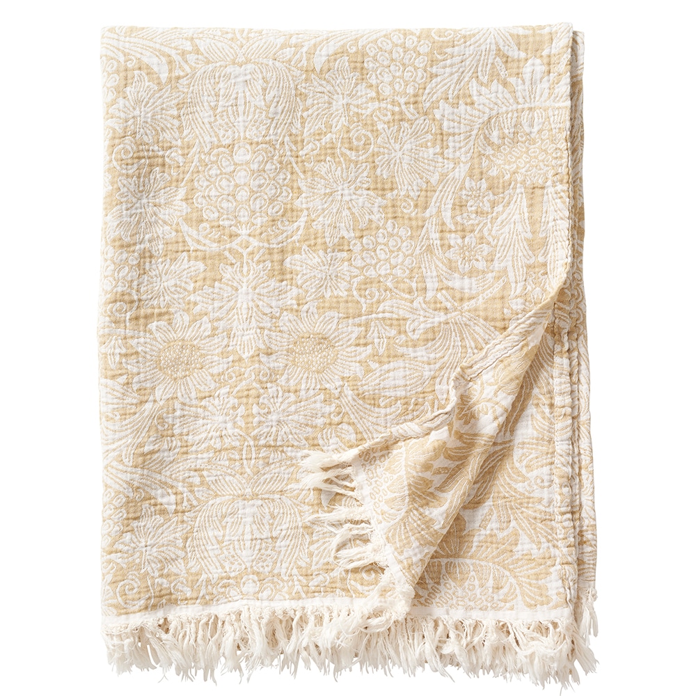 KLIPPAN/クリッパン コットンスロー サンフラワー ブルー