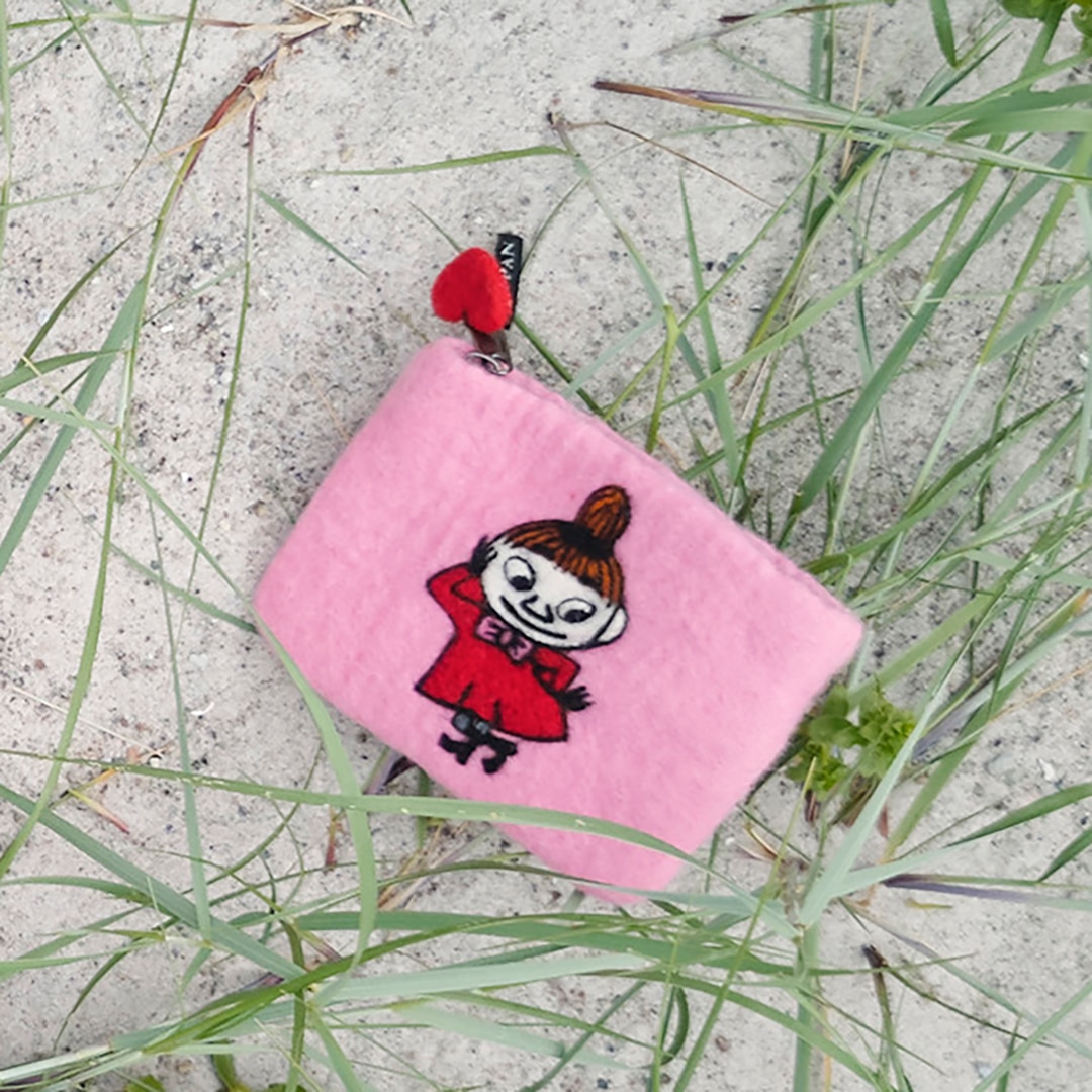 KLIPPAN/クリッパン フェルトポーチ リトルミイ ピンク | サステナブル