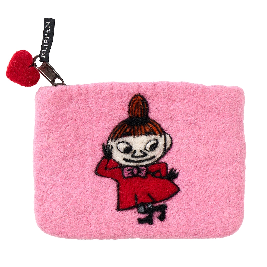 KLIPPAN/クリッパン フェルトポーチ リトルミイ ピンク | サステナブル