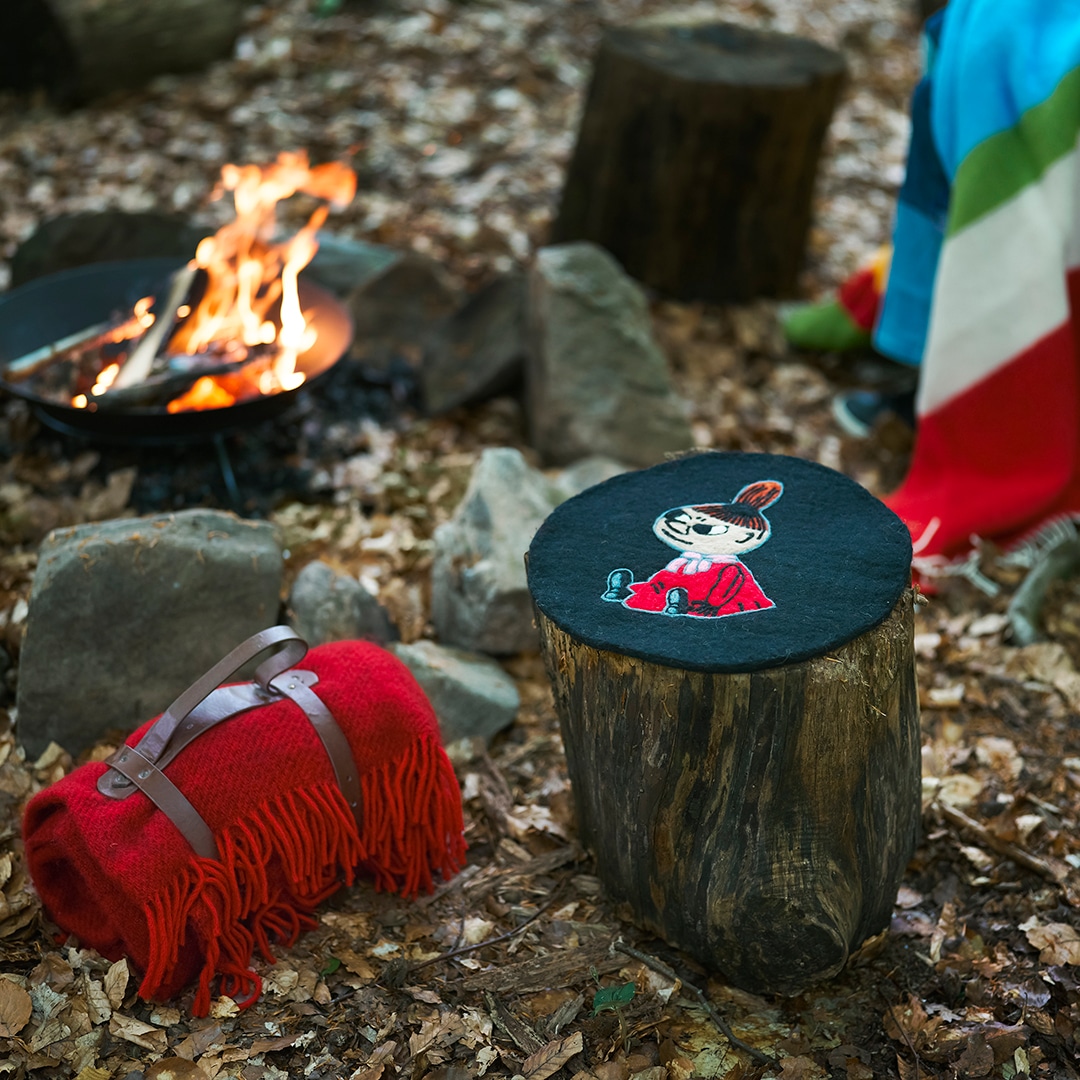 KLIPPAN/クリッパン フェルトシートパッド リトルミイ ブラック