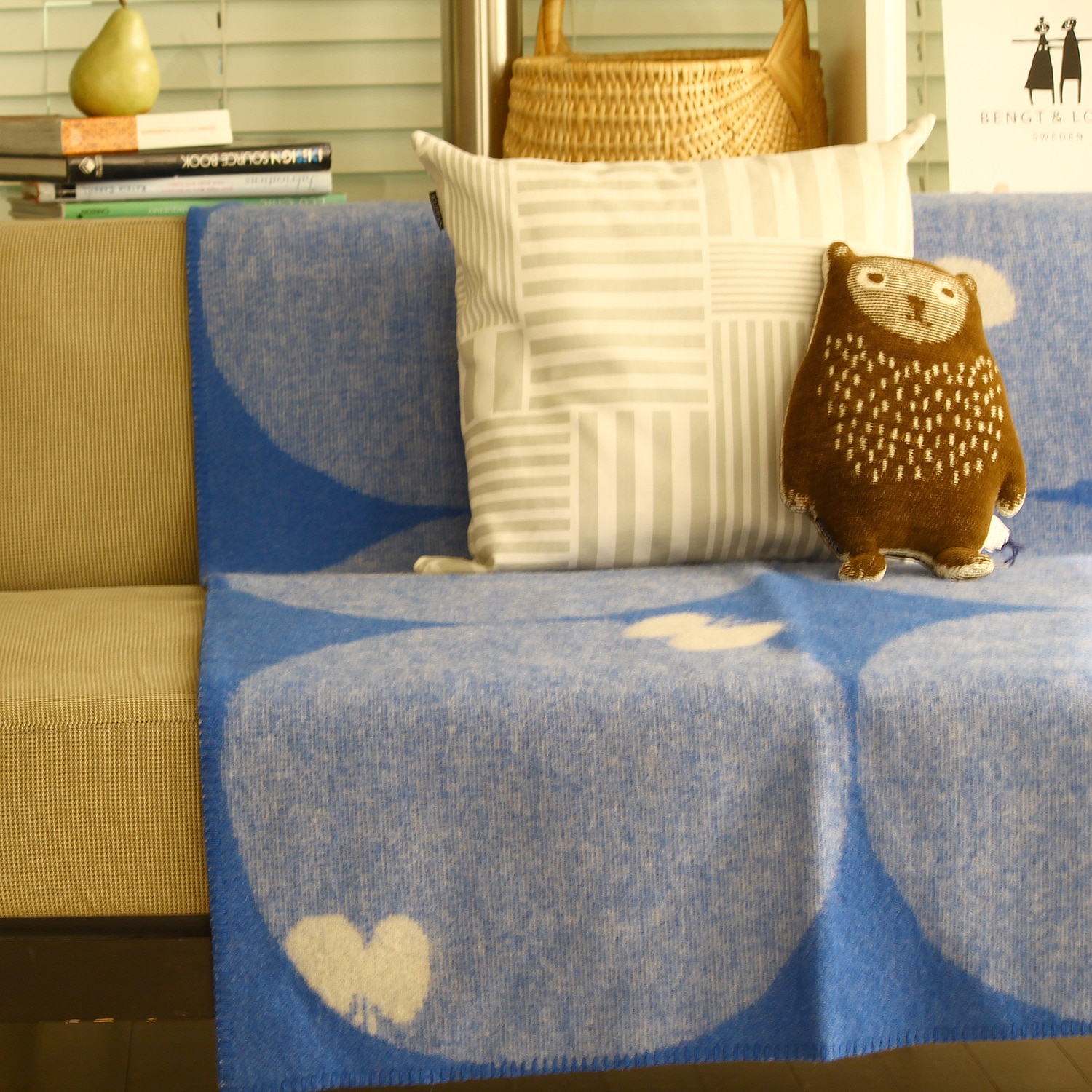 Klippan クリッパン ブランケット フクロウ柄 ミナペルホネン 【公式通販】