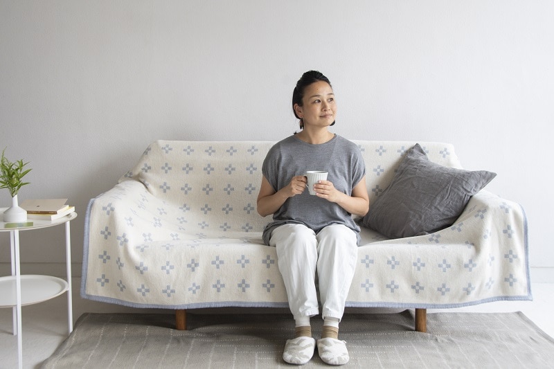 KLIPPAN/クリッパン シュニールコットン シングルブランケット