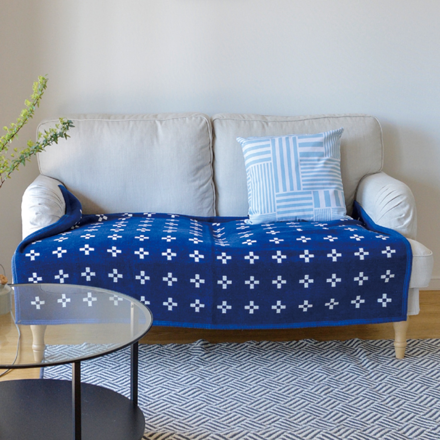 KLIPPAN/クリッパン シュニールコットン シングルブランケット