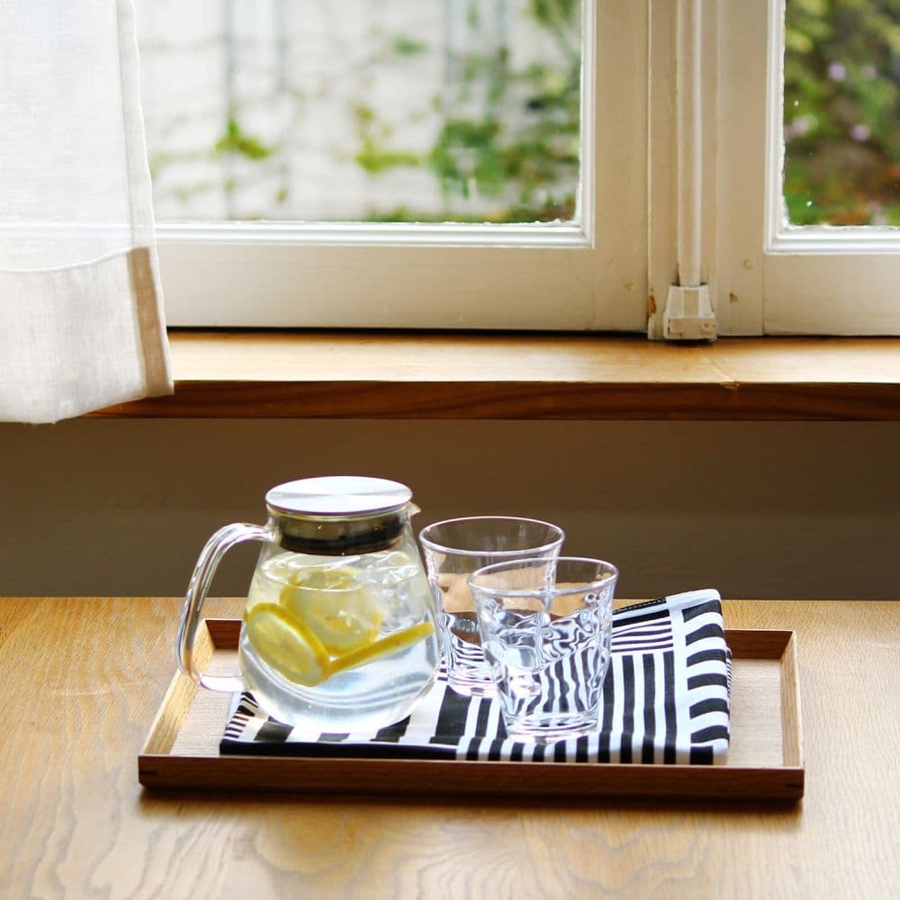 KLIPPAN/クリッパン キッチンタオル ストライプス ブラック