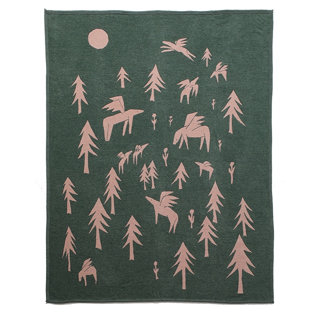 KLIPPAN/クリッパン シュニールコットン シングルブランケット