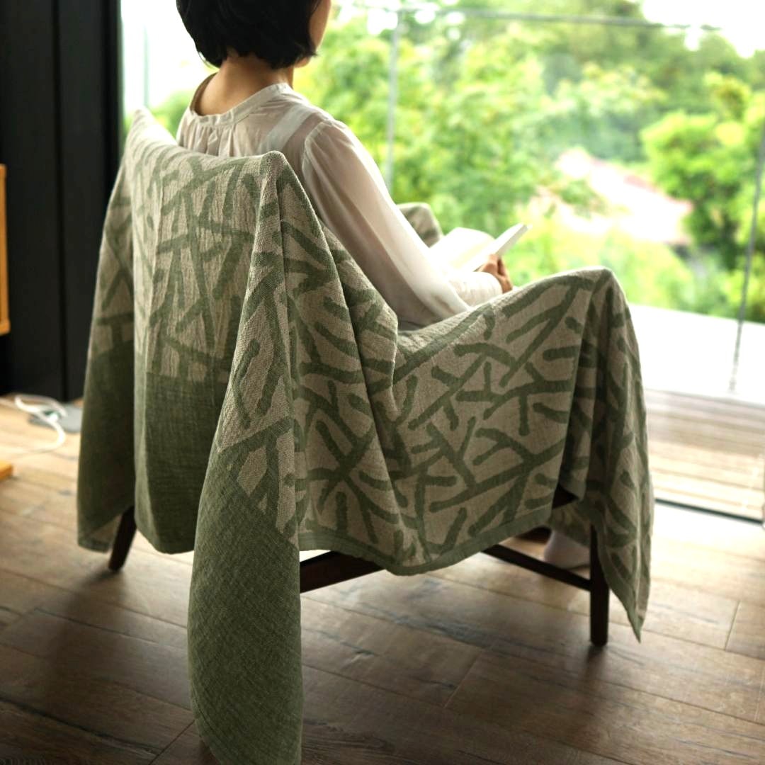KLIPPAN/クリッパン リネン＆シュニールコットン シングル
