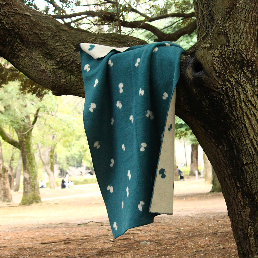 KLIPPAN/クリッパン エコウール ウール シングルブランケット TRIP