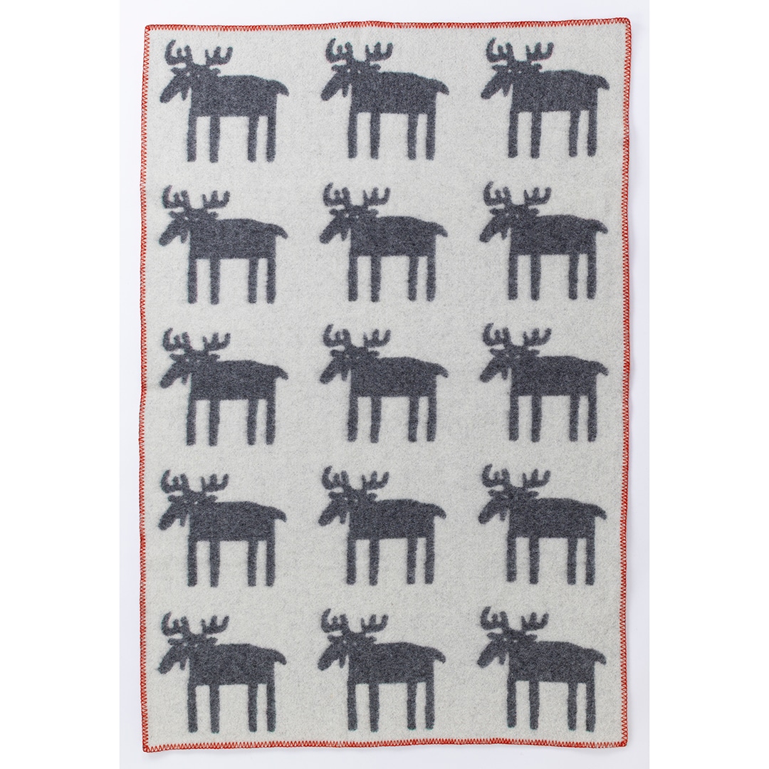 KLIPPAN/クリッパン ウール ハーフブランケット ベングトのムース