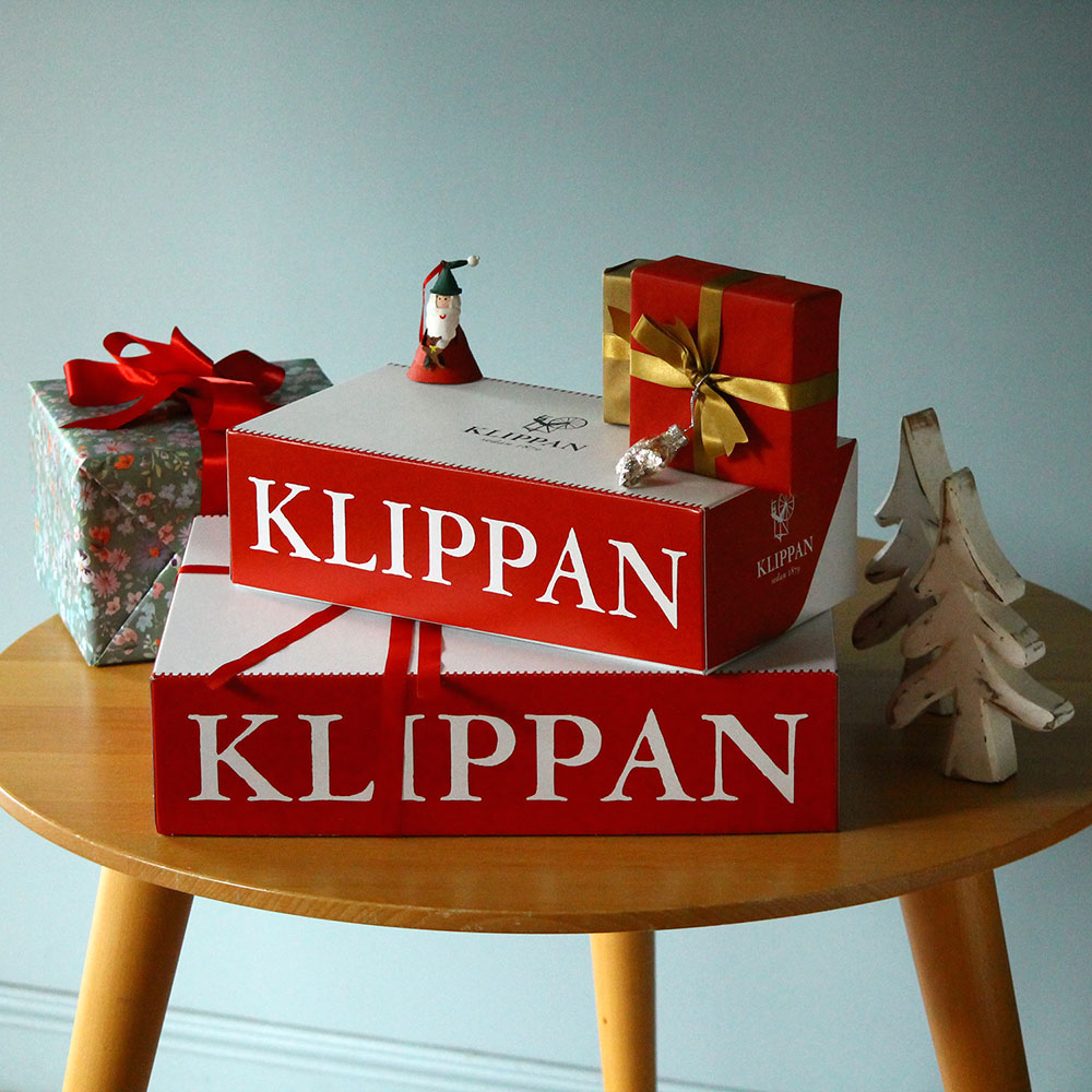 KLIPPAN/クリッパン　ギフトボックス　レッド　中