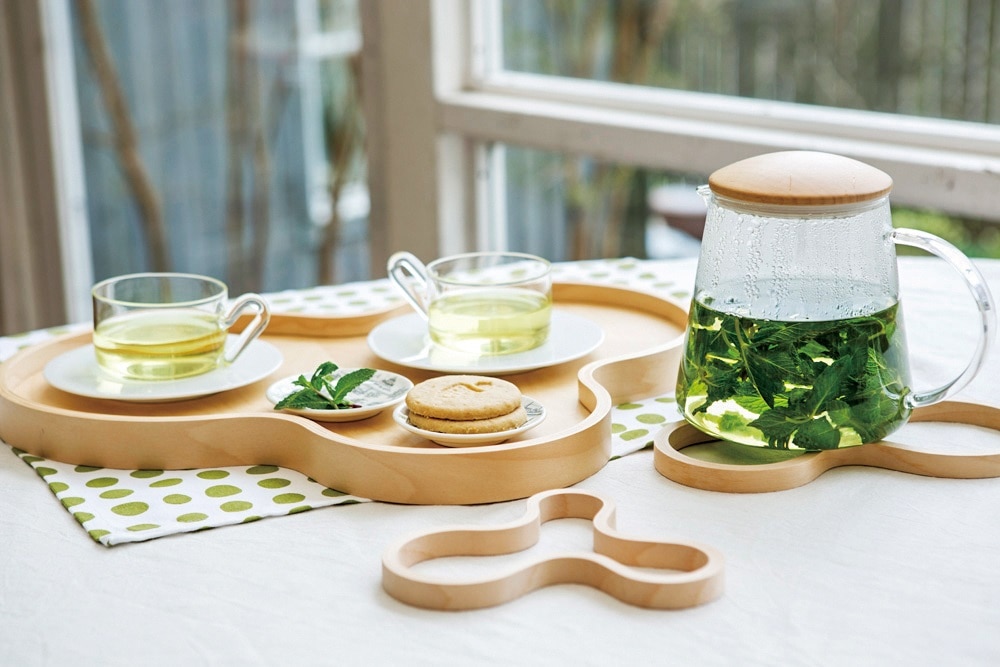 マヤムー　majamoo 白樺のポットスタンド　М,Lサイズ　セット majamoo/マヤムー 白樺のポットスタンド ナチュラル M / L セット