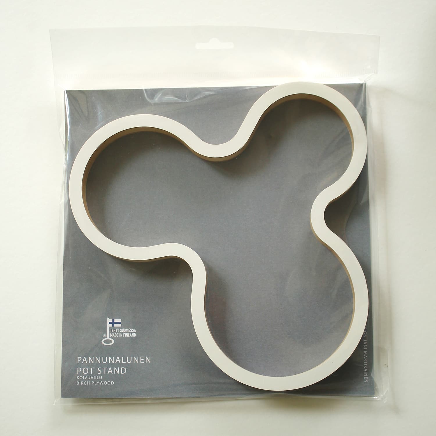 majamoo/マヤムー 白樺のポットスタンド ホワイト L | サステナブル