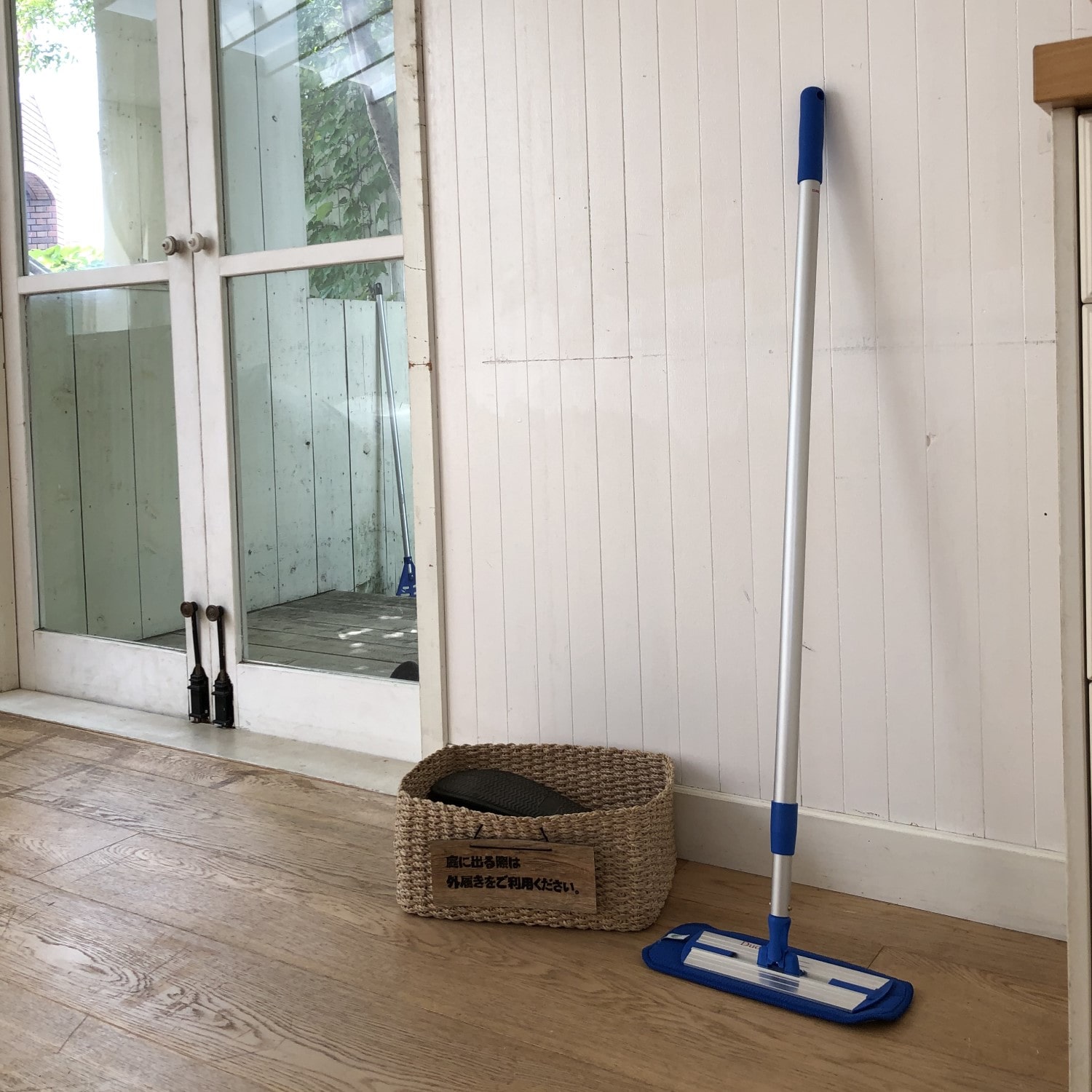 MQ・Duotex プレミアムモップセット 47cm ブルー | サステナブルショップ エコンフォートハウス  ecomfortHouse｜KLIPPAN（クリッパン）総輸入元