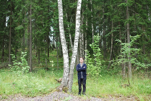 ヤニ・マルティカイネンとフィンランドの国樹の白樺