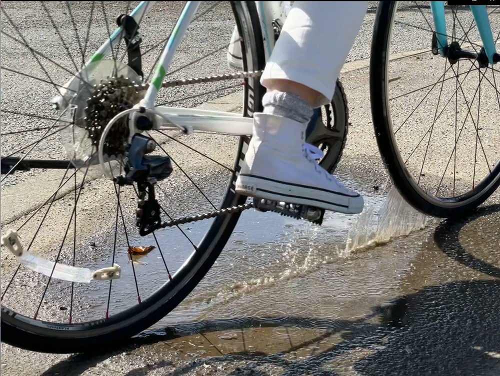 自転車油が服について絶望的な気持ちになった経験のある方必見!!　 その汚れ簡単に落とす裏ワザ教えちゃいます。