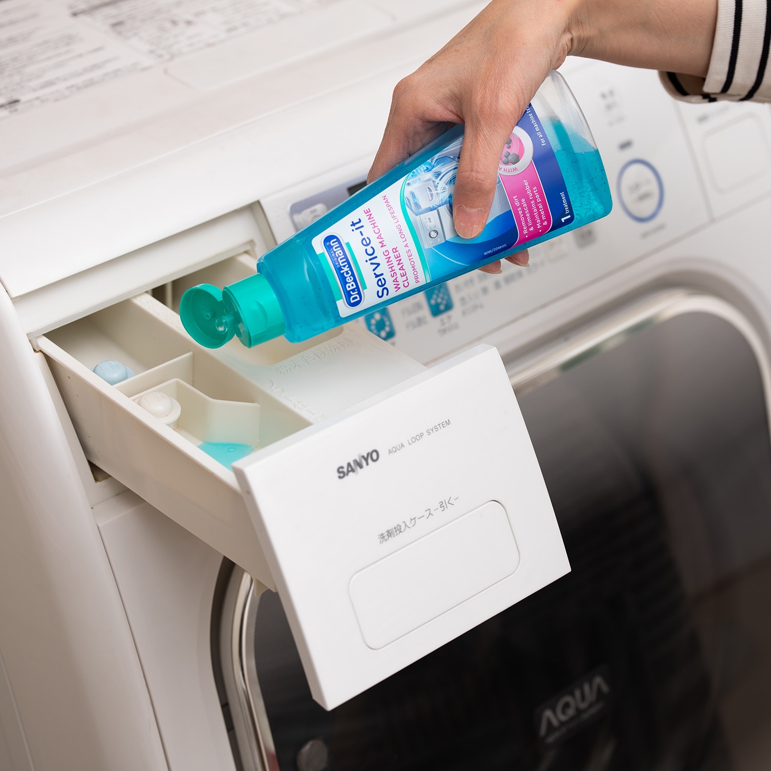 衣類をきれいに洗うコツは、洗濯機をきれいにすること