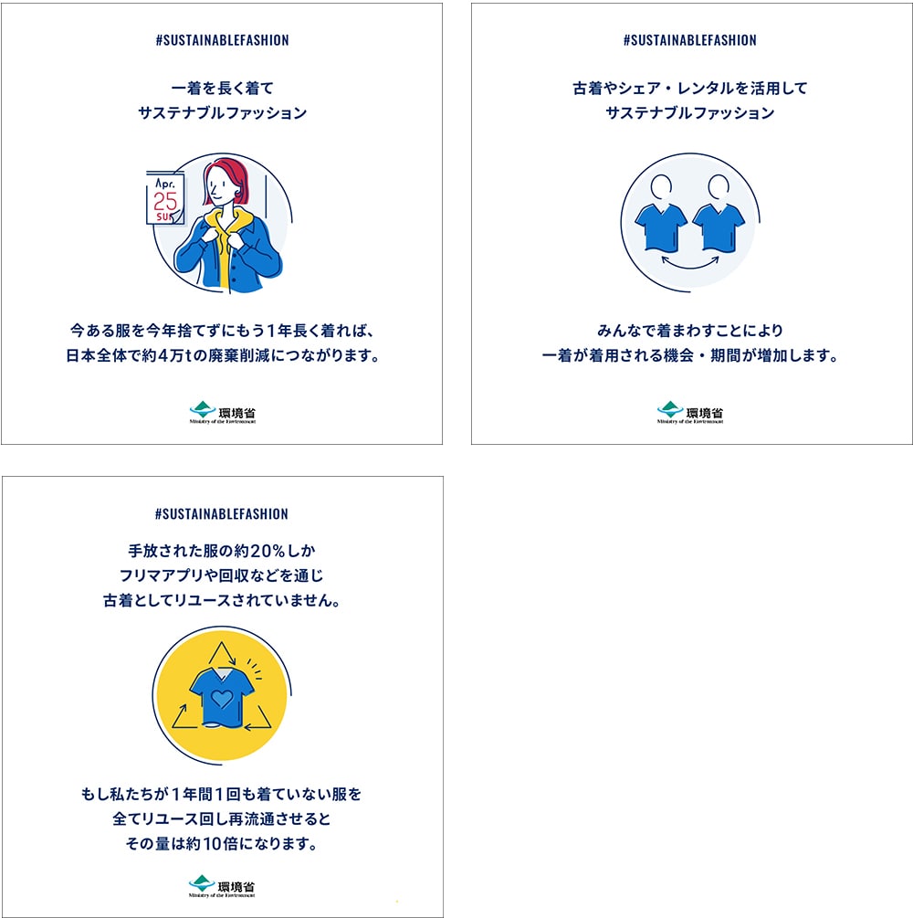 サステナブルファッション、サステナブルランドリー 衣類を長くきれいに着る、地球環境へ貢献する