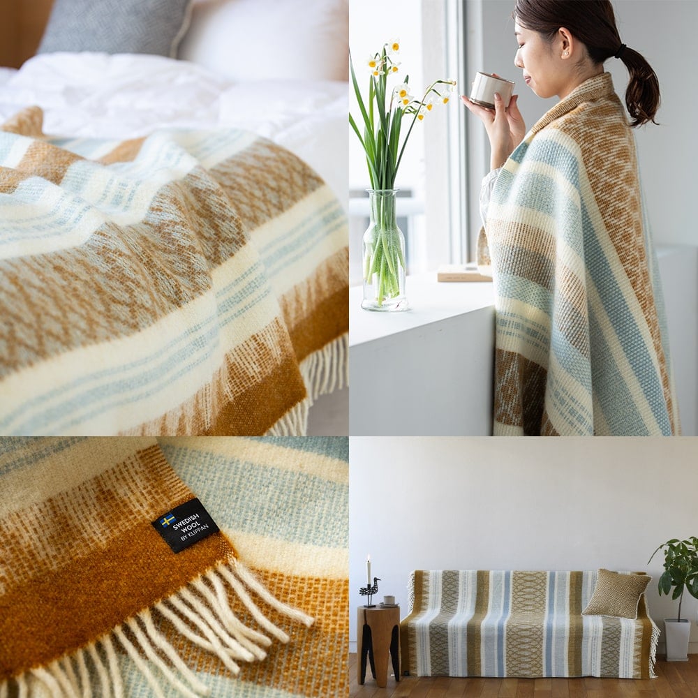 スウェーデン産ウールを増やし、さらにサステナブルで美しいスローに