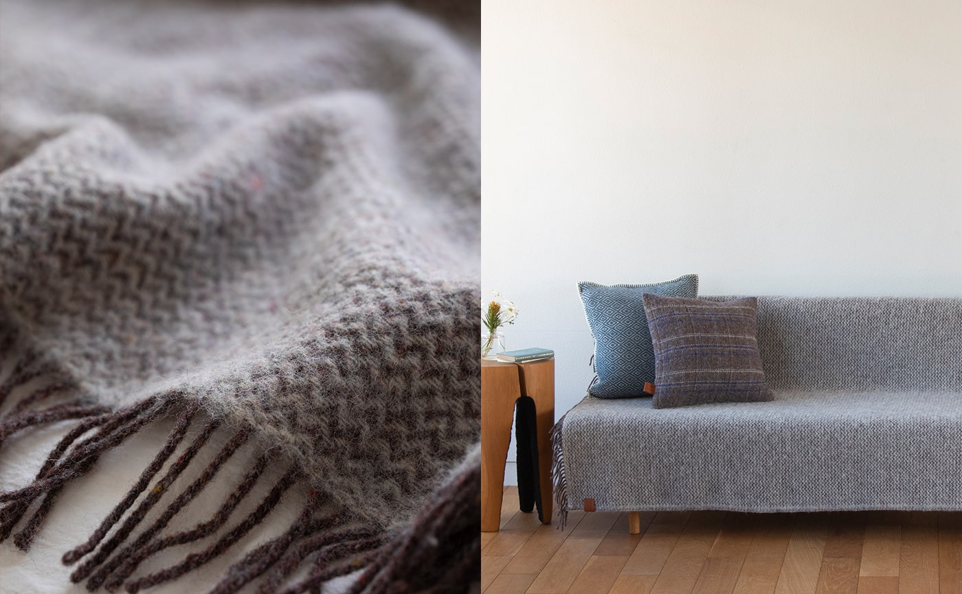 いつでもどこでもふんわり ウールスローのぬくもりはしあわせ時間